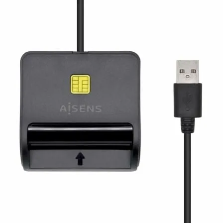 Lector de DNI y Tarjetas Aisens ASCR-SN02SD-BK/ USB 2.0/ Negro - Imagen 8