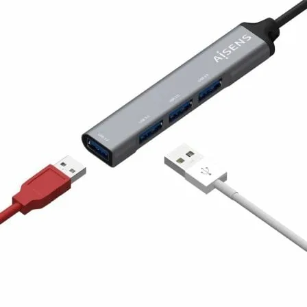 Hub USB 3.0 Aisens A106-0540/ 4xUSB - Imagen 9