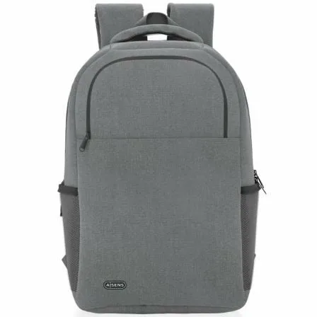 Mochila Aisens Premium ASBG-BP083-GR para Portátiles hasta 15.6"/ Gris - Imagen 7