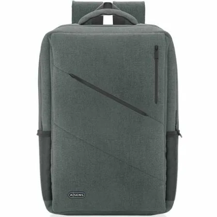 Mochila Aisens Urbana y de Oficina ASBG-BP085-GR para Portátiles hasta 15.6"/ Gris - Imagen 7