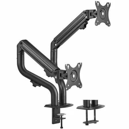 Soporte de Mesa para 2 Monitores Aisens DT32TSR-141/ Giratorio/ Inclinable/ hasta 8kg - Imagen 7