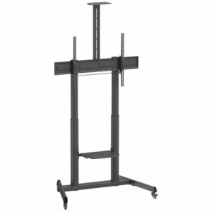Soporte de Suelo Inclinable con Ruedas y Manivela Aisens FT100TE-403 para TV 60-100"/ hasta 100kg
