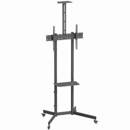 Soporte de Suelo Inclinable con Ruedas/ Soporte de Cámara Aisens FT70TE-335 para TV 37"-70"/ hasta 45kg - Imagen 7