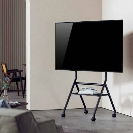 Soporte de Suelo con Ruedas Aisens FT86FE-329 para TV de 37-86"/ hasta 80kg - Imagen 9