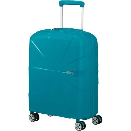 Maleta de Cabina American Tourister Starvibe Spinner 55cm/ 55x40x20cm/ 4 Ruedas/ Verdigrís