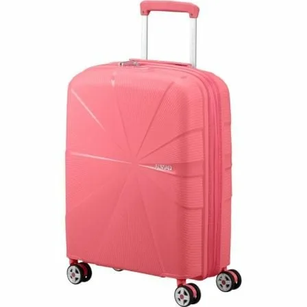 Maleta de Cabina American Tourister Starvibe Spinner 55cm/ 55x40x20cm/ 4 Ruedas/ Coral - Imagen 7
