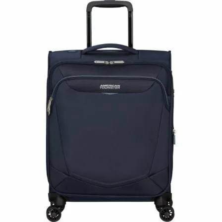 Maleta de Cabina American Tourister SummerRide Spinner 55cm/ 55x40x23cm/ 4 Ruedas/ Azul Marino - Imagen 7