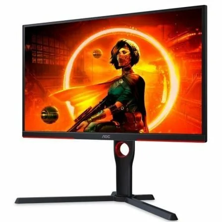 Monitor Gaming AOC 25G3ZM/BK 24.5"/ Full HD/ 0.5ms/ 240Hz/ VA/ Regulable en altura/ Negro y Rojo - Imagen 8