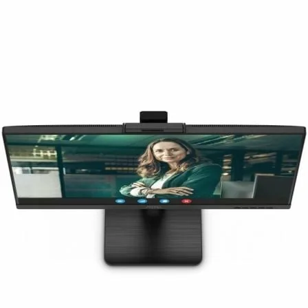 Monitor Profesional AOC Q27P3QW 27"/ QHD/ Webcam/ Multimedia/ Regulable en altura/ Negro - Imagen 9