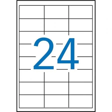 Etiquetas Adhesivas Apli 01263/ 64.6 x 33.8mm/ 100 Hojas - Imagen 6