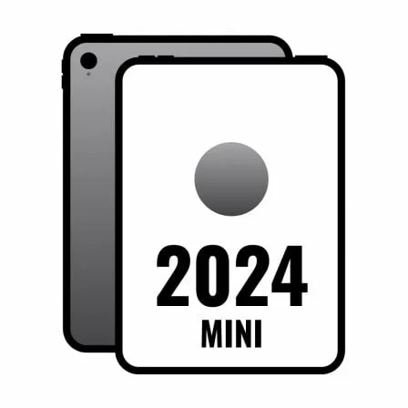 iPad Mini 8.3" 2024 7th WiFi/ A17 Pro/ 128GB/ Gris Espacial- MXN63TY/A - Imagen 2