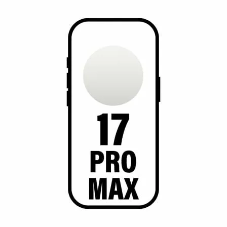 Smartphone Apple iPhone 17 Pro Max 1TB/ 6.9"/ 5G/ Plata