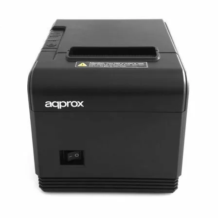 Impresora de Tickets Approx appPOS80AM3/ Térmica/ Ancho papel 80mm/ USB-RS232-Ethernet/ Negra - Imagen 8
