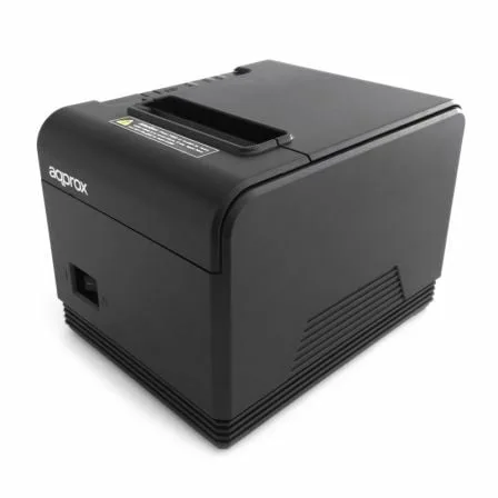 Impresora de Tickets Approx appPOS80AM3/ Térmica/ Ancho papel 80mm/ USB-RS232-Ethernet/ Negra - Imagen 9