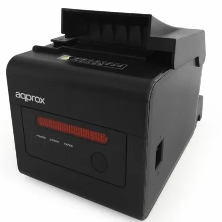 Impresora de Tickets Approx appPOS80WIFI+LAN/ Térmica/ Ancho papel 58 y 80mm/ USB-WiFi-LAN-RS232-RJ11/ Negra - Imagen 8