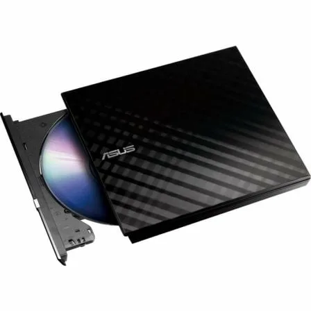 Grabadora Externa CD/DVD Asus SDRW-08D2S-U Lite/ Negra - Imagen 7