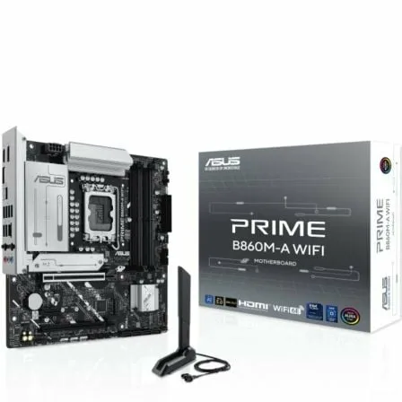 Placa Base Asus Prime B860M-A WIFI Socket 1851/ DDR5/ PCIe 5.0/ Micro ATX - Imagen 7