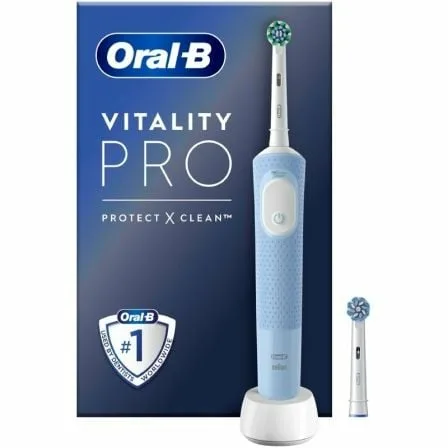 Cepillo Dental Oral-B Vitality Pro/ Incluye 1 Recambio/ Azul - Imagen 5