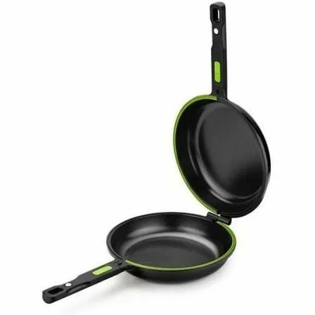 Sartén Dupla para Tortillas Bra Prior A121466/ Ø20cm/ Aluminio fundido/ Apta para Inducción - Imagen 2