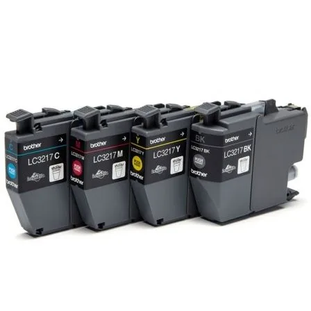 Cartucho de Tinta Original Brother LC3217VAL/ Multipack/ Negro/ Cian/ Magenta/ Amarillo - Imagen 2