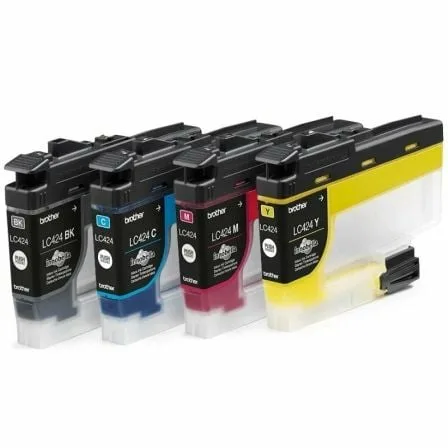 Cartucho de Tinta Original Brother LC424VAL/ Multipack/ Cian/ Magenta/ Amarillo/ Negro - Imagen 9