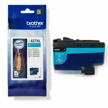 Cartucho de Tinta Original Brother LC-427 XL Alta Capacidad/ Cian