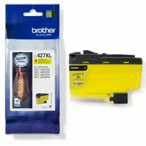 Cartucho de Tinta Original Brother LC-427 XL Alta Capacidad/ Amarillo