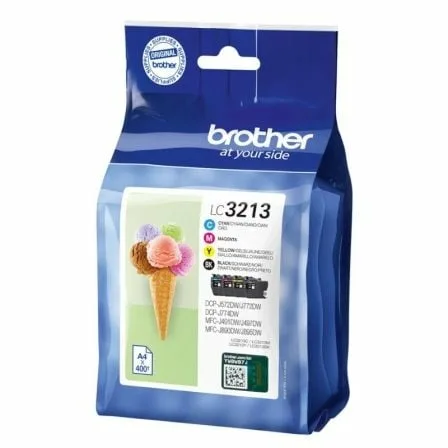 Cartucho de Tinta Original Brother LC-3213VAL Multipack/ Cian/ Magenta/ Amarillo/ Negro - Imagen 3