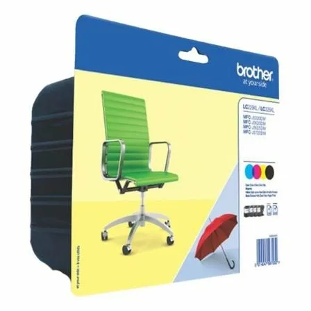 Cartucho de Tinta Original Brother LC-229/ LC-225XL Alta Capacidad Multipack/ Cian/ Magenta/ Amarillo/ Negro - Imagen 3