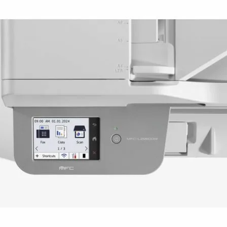 Multifunción Láser Monocromo Brother MFC-L2960DW WiFi/ Fax/ Dúplex/ Blanca - Imagen 7