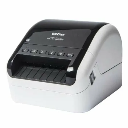 Impresora de Etiquetas Brother QL-1110NWBC/ Térmica/ Ancho etiqueta 103mm/ USB-WIFI-Bluetooth-Ethernet/ Blanca y Negra - Imagen 8