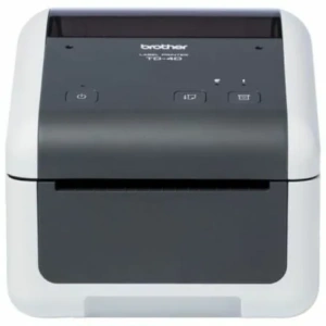 Impresora de Etiquetas y Tickets Brother TD-4410D/ Térmica/ Ancho etiqueta 108mm/ USB-RS232/ Blanca y Negra