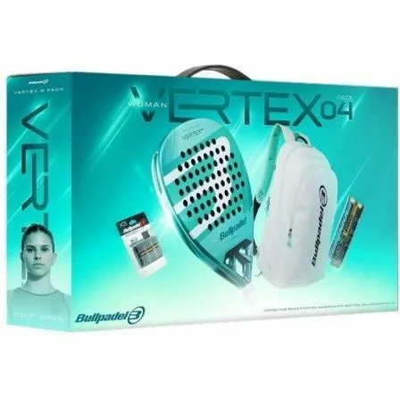 Pack Pala de Pádel Bullpadel Vertex 04 Pro Line W 2026/ Incluye 3 Accesorios - Imagen 4