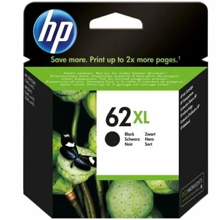Cartucho de Tinta Original HP nº62 XL Alta Capacidad/ Negro - Imagen 3