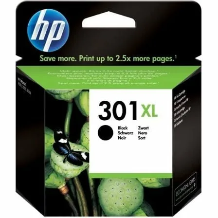 Cartucho de Tinta Original HP nº301 XL Alta Capacidad/ Negro - Imagen 3