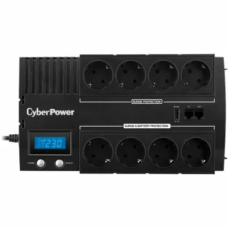 SAI Línea Interactiva Cyberpower BR1200ELCD/ 1200VA-720W/ 8 Salidas/ Formato Bloque - Imagen 6