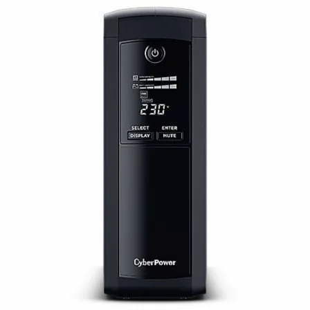 SAI Línea Interactiva Cyberpower VP1600ELCD/ 1600VA-960W/ 5 Salidas/ Formato Torre - Imagen 8