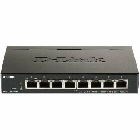 Switch D-Link DGS-1100-08PV2 8 Puertos/ RJ-45 10/100/1000 PoE - Imagen 7