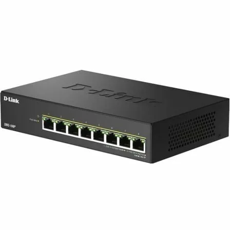 Switch D-Link DMS-108P/E 8 Puertos/ RJ-45 Gigabit 10/100/1000 PoE - Imagen 6
