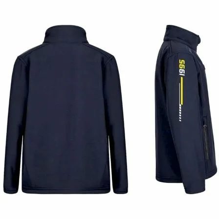 Chaqueta Team Depau para Hombre/ Talla XXL/ Tejido Soft Shell repelente al agua/ Forro Interior de Tejido Polar - Imagen 6