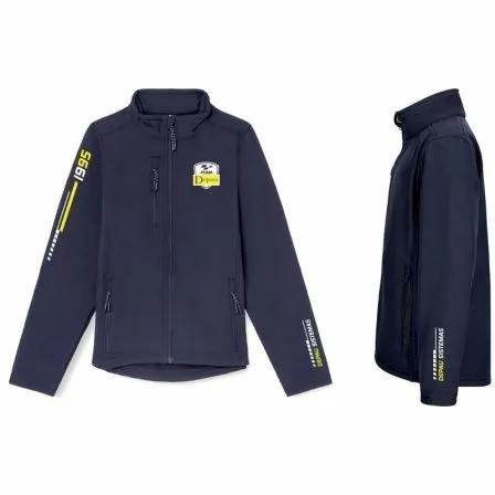 Chaqueta Team Depau para Hombre/ Talla XXXL/ Tejido Soft Shell repelente al agua/ Forro Interior de Tejido Polar - Imagen 5