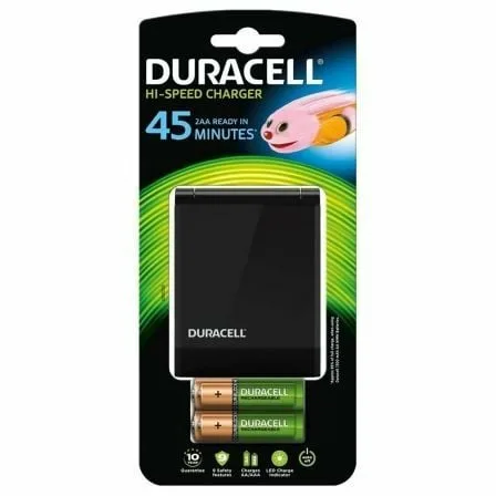 Cargador de Pilas Duracell CEF27EU-EU/ capacidad 2 pilas AA y AAA/ 2 Pilas AA y 2 AAA Incluidas - Imagen 3