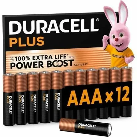 Pack de 12 Pilas AAA Duracell Plus Power Boost DPBLR3B12/ 1.5V/ Alcalinas - Imagen 4