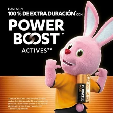 Pack de 12 Pilas AAA Duracell Plus Power Boost DPBLR3B12/ 1.5V/ Alcalinas - Imagen 5