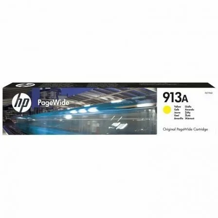 Cartucho de Tinta Original HP nº913A/ Amarillo - Imagen 3