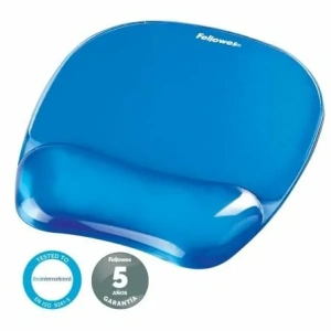 Alfombrilla Ergonómica Fellowes 9114120/ 15 x 20 x 230mm/ Azul