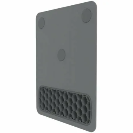 Alfombrilla Ergonómica Fellowes Breyta XL/ 17.5 x 210 x 280mm/ Gris - Imagen 4