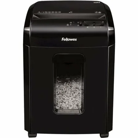 Destructora Fellowes 10M/ Corte en Partículas de 2 x 12mm/ Negra - Imagen 7