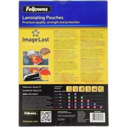 Fundas para Plastificar Fellowes 5307407/ A4/ 125 Micras/ 100 unidades - Imagen 8