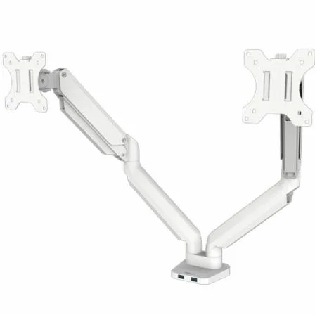 Soporte de Mesa para 2 Monitores Fellowes 8056301/ Giratorio/ Inclinable/ hasta 8kg - Imagen 7